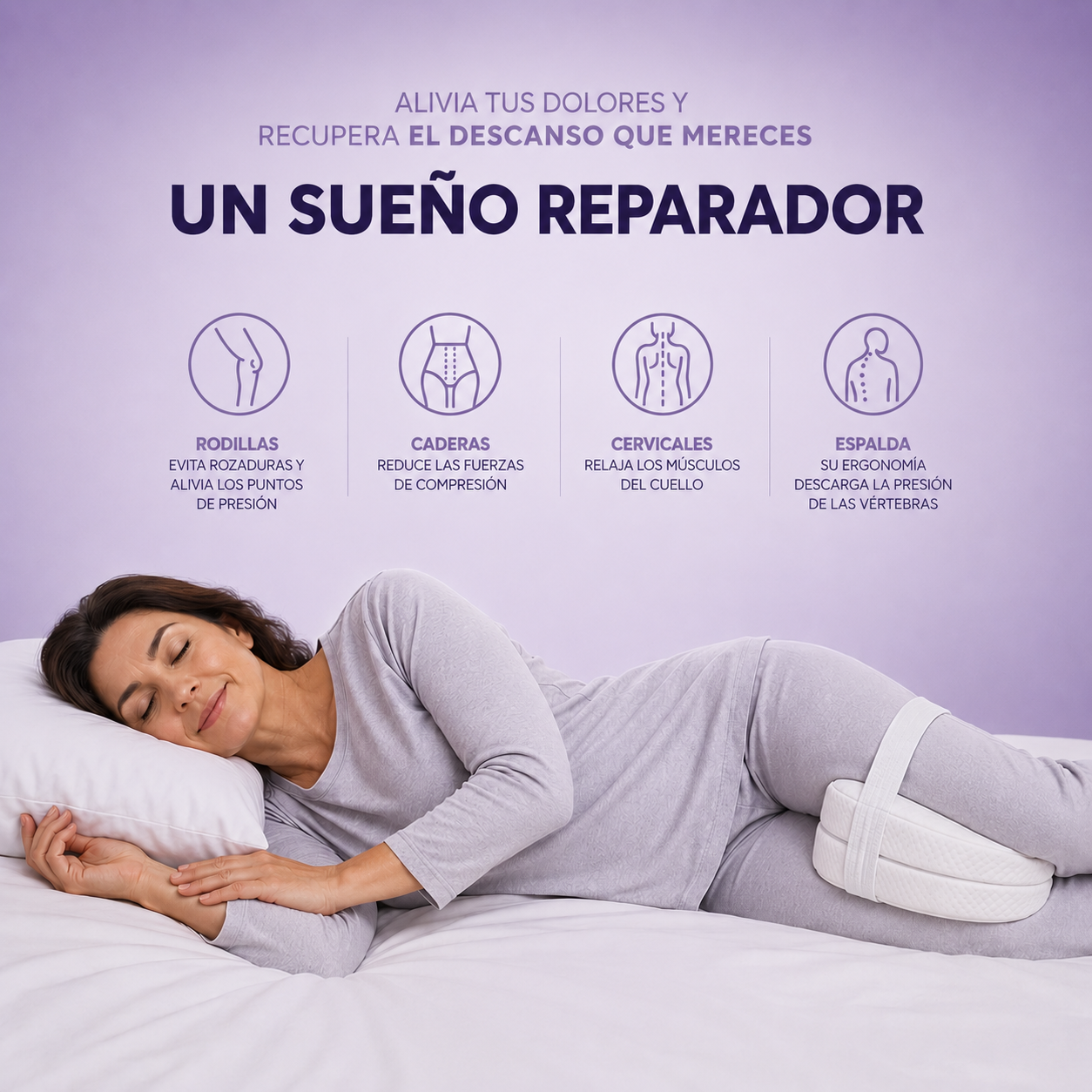 Cojín para Alivio Lumbar - NoctisHip™